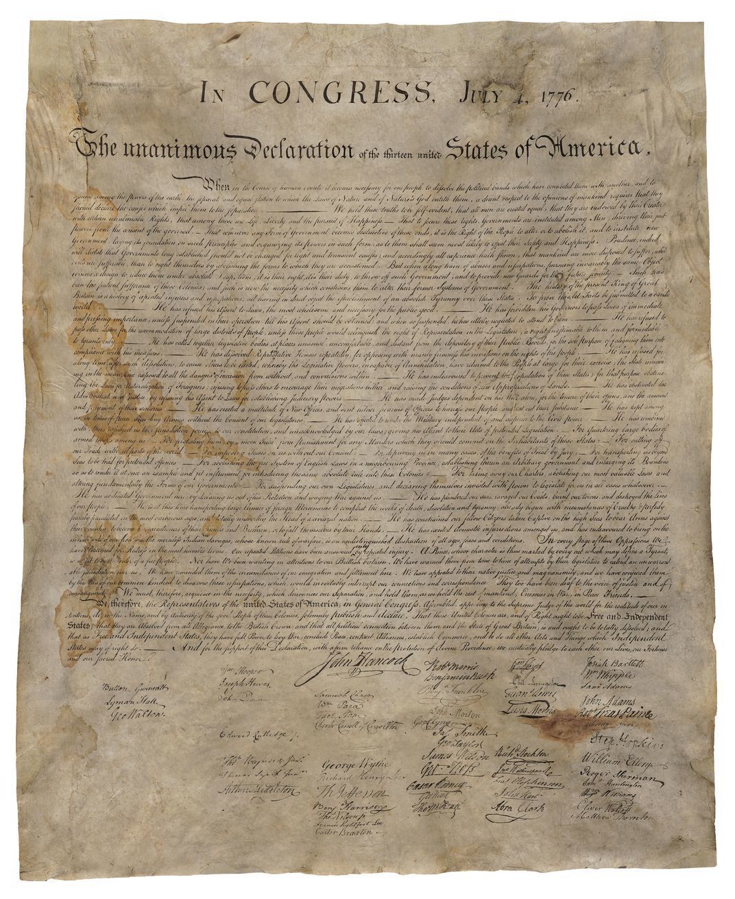 Declaration of Independence